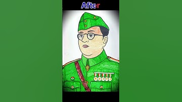 Netaji Subhas Chandra Bose Jayanti Special Colouring || Shivam Show