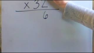 Standard Algorithm Multiplication 3x2