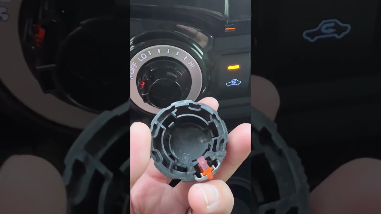 Changed my climate and radio knobs 