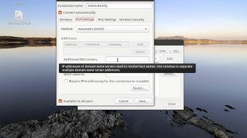 Assigning Static DNS Servers in Ubuntu Linux