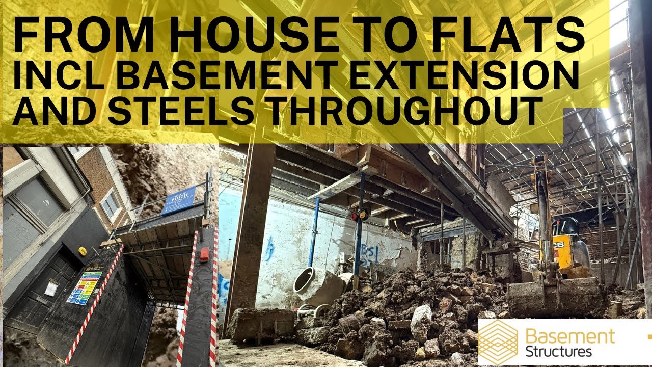 Notting Hill House Conversion into luxury Self-contained flats | incl Basement extension