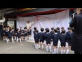 【慶応幼稚園（愛媛・松山）】まつやまえきちゃんラッピングコーナー除幕式