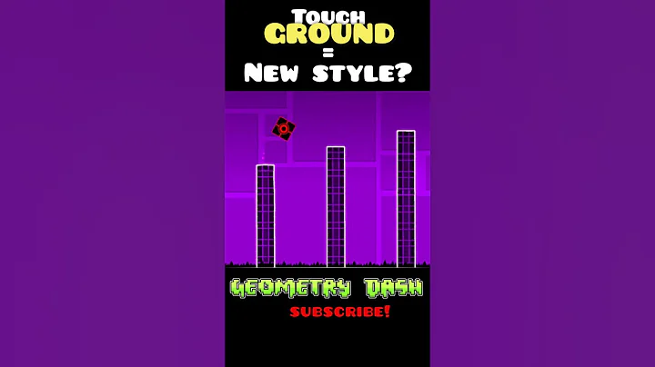 Stereo Madness, but touching the ground = NEW STYLE?