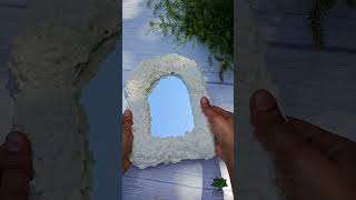 Your next DIY Project?? 🤩      DIY foam mirror | DIY Craft idea | Wall Mirror DIY