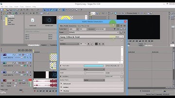 Sony Vegas Pro 12 Tutorial:How to Use an Intro Template