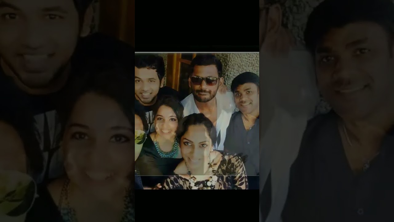 Actor vishal family pic recently 😘😘💃💃