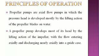 Propeller pump BY MS  Shivani Saini