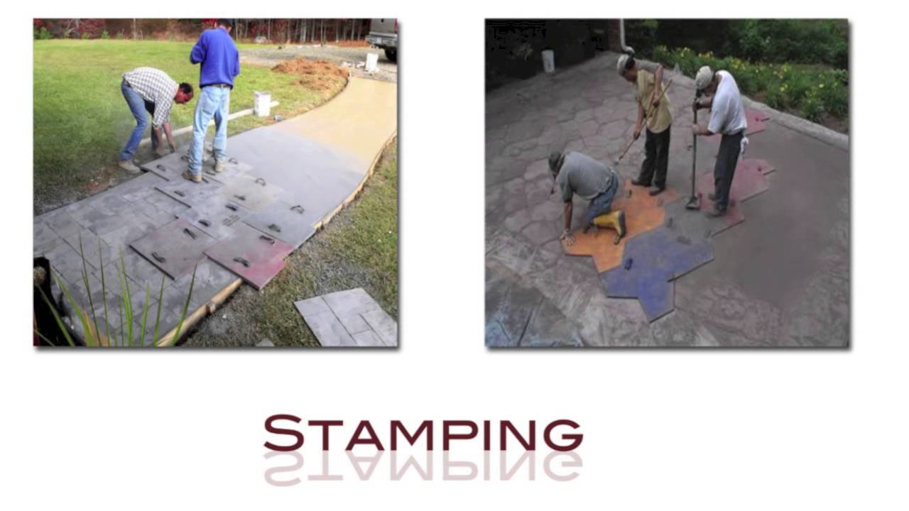 Stamped Concrete Step by Step