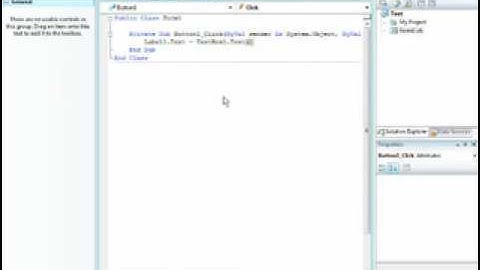 How to makeText 2 Label in VB2008