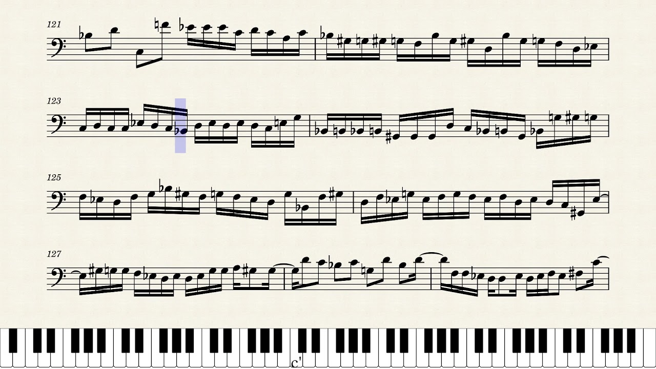 Learn Bach cello suite 120epoch 2024notes by Music21