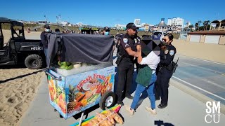 Police Arrest Fruit Vendor For Assaulting an Officer