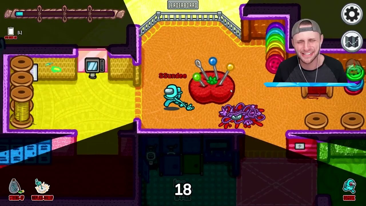 SSundee! Among Us But I Have Ropes For Arms