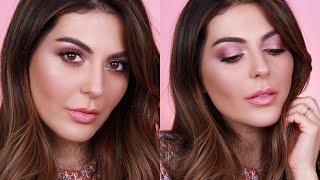 Glowy Fresh Spring Pink Makeup Tutorial | Sona Gasparian 2018