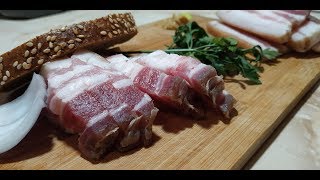 ВКУСНЕЙШАЯ ГРУДИНКА СУХОГО ПОСОЛА