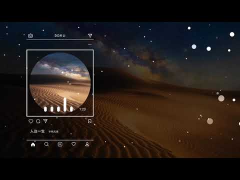 2021華語網絡流行音樂 ||《人這一生》|| 半噸兄弟 || 動態歌詞