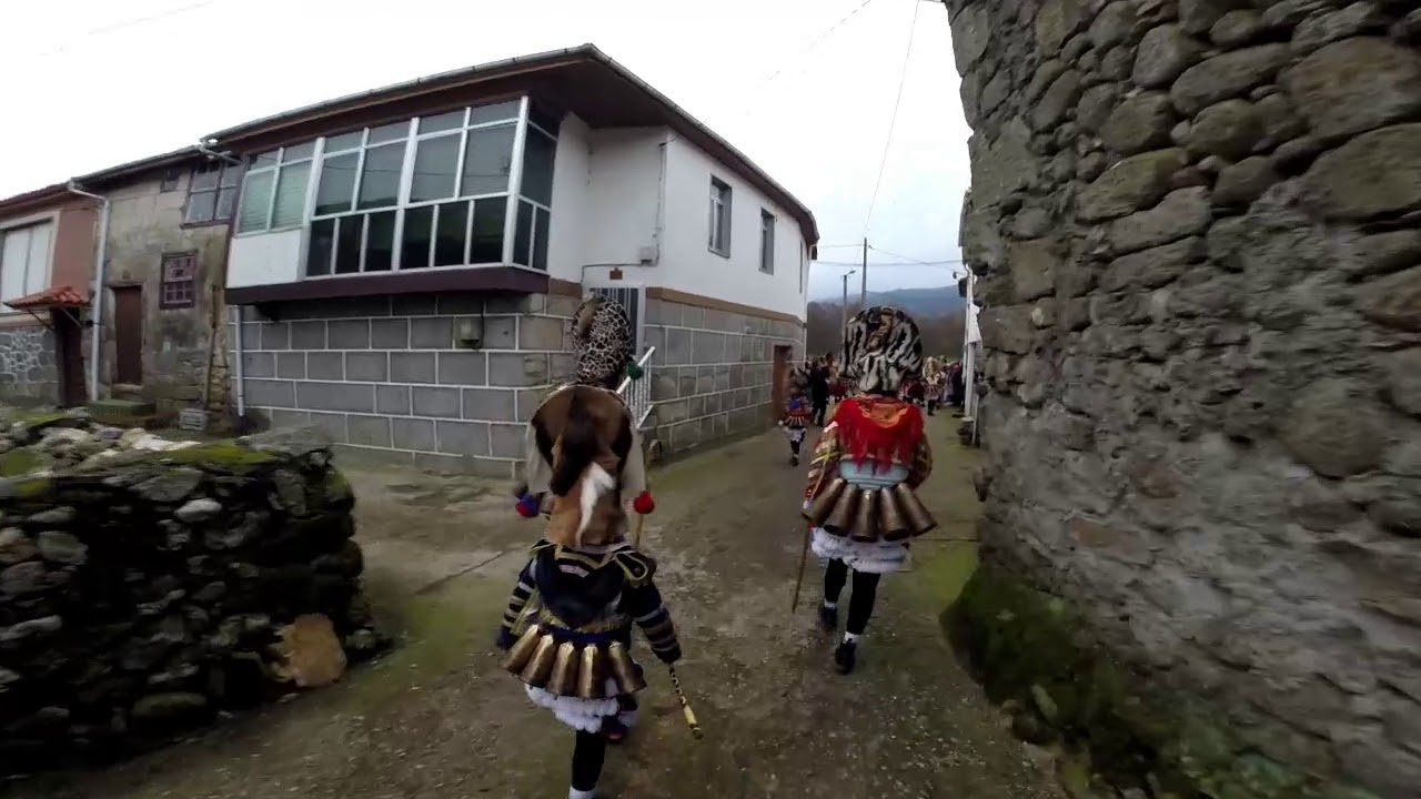 Felos de Maceda 2018.  Llegada a Carguizoi.