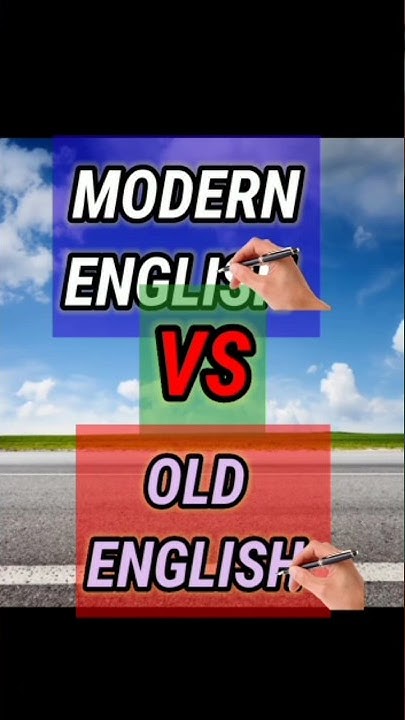 Interesting Comparison Between Modern English Vs Old English shorts interesting-comparison-between-modern-english-vs-old-english-shorts