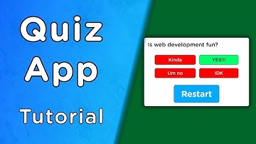 Quiz app with firebase database and javascript