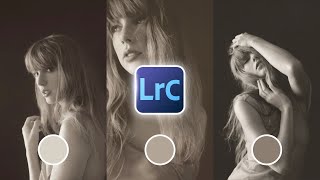 How To Get That Warm Faded Black & White Look In Lightroom | Taylor Swift TTDP Inspired screenshot 1