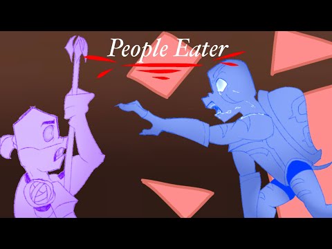 People eater (rottmnt cannibalism au)-WARNING ANGST/BLOOD)