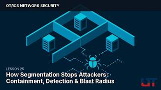 How Segmentation Stops Attackers: Containment, Detection & Blast Radius | OT Security Module 4.3