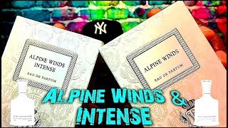 Alpine Winds + Intense by #ParfumsVintage #FragranceReview / GIVEAWAY *US ONLY* | CLOSED |