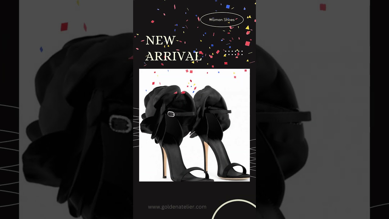 High Heels Silks Satins Buckle Flower Round Toe Sandals