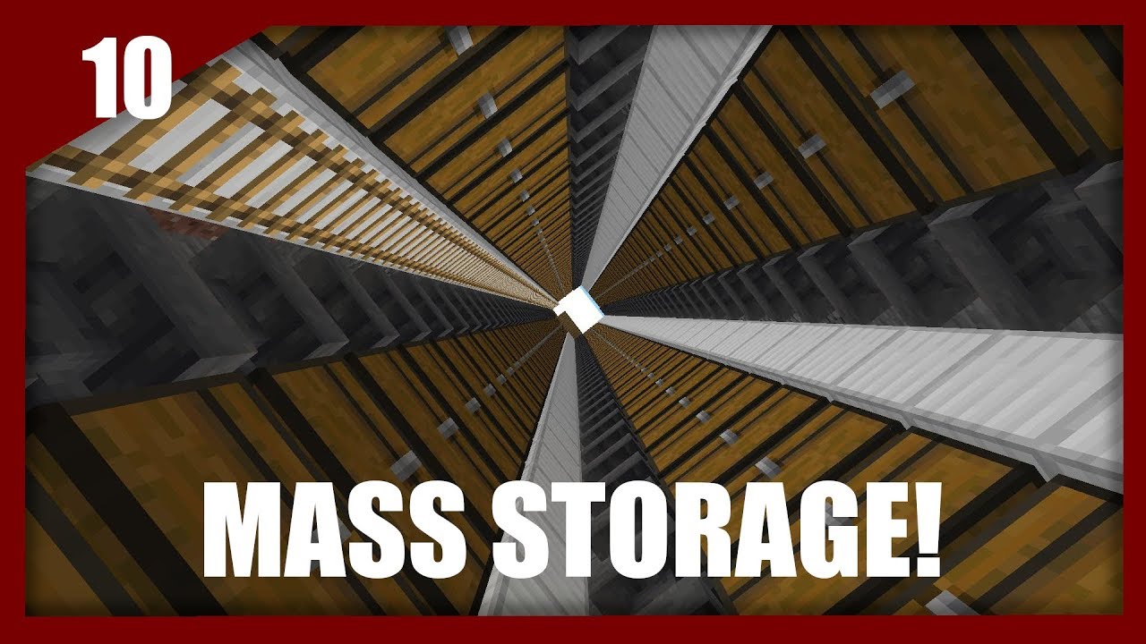 Building A Mass Storage For The Iron Farm :: Minecraft VoidCraft Ep10 ...