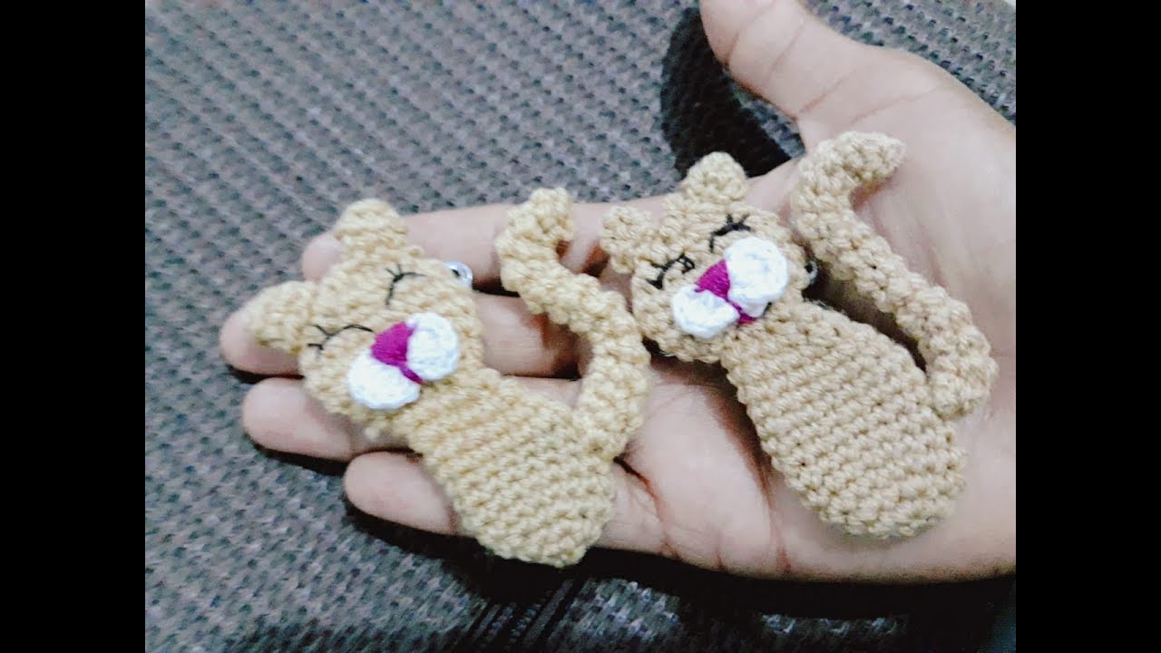 Toy Cat Brooch Cat Gift Cat teacher brooch Crochet Animal Brooches Brooches with cat Cat collar brooch Crochet Cat Cat wool brooch