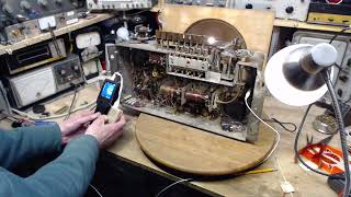 Silvertone 101 583 2 Multiband Tube Radio Video #15 - Another Attempt