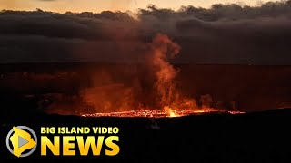 Kilauea Volcano Eruption Resumes (January 5, 2023)