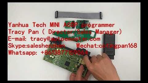 Yanhua Mini ACDP connect CAS module without soldering