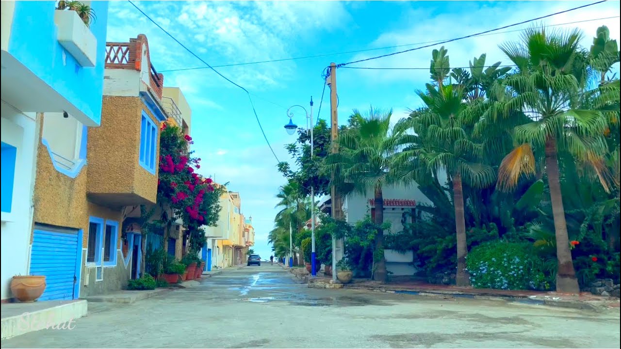 A tour of the village of stehat Morocco 2022 Africa Person Walking | video 4K HDR 60fps