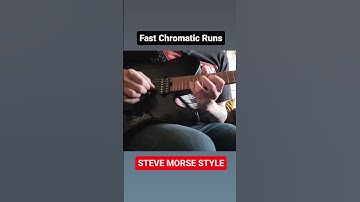 Steve Morse Style Chromatic Lick
