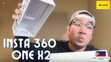 Insta 360 ONE X2 Unboxing Updating Frimware via PC | Chok Evangelista