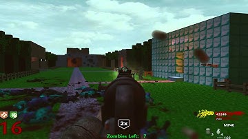 Call of Duty World at War - Custom Nazi Zombies Adventures: Minecraft Part 4