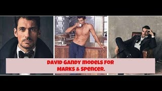 David gandy for Marks &amp; Spencer