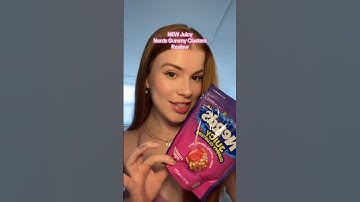 NEW JUICY Nerds Gummy Clusters Review 😈🍇💦 #candy #candyreview #tastetest #mukbang #snackreview