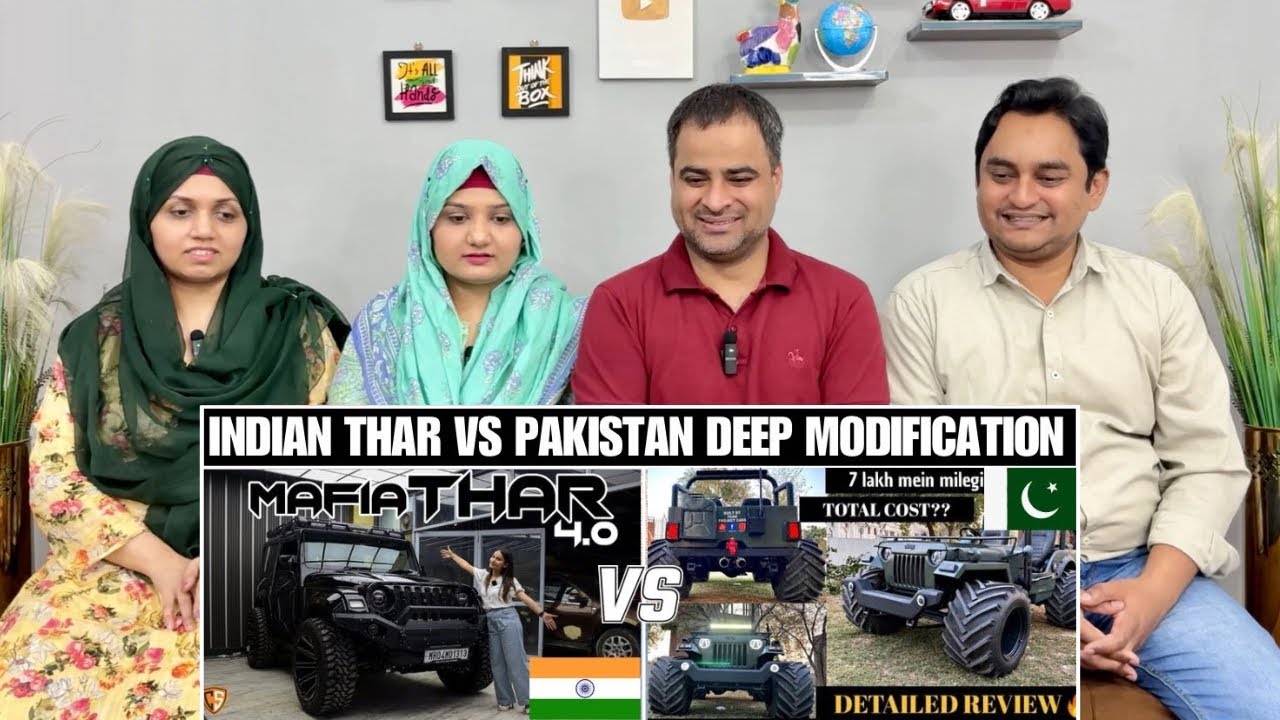 Модификация индийского тара против модификации пакистанского джипа | Модификация индийских и паки...