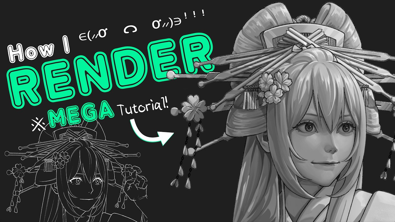 How to ✧RENDER✧! | WHAT to MASTER [Digital Art Tutorial] - YouTube
