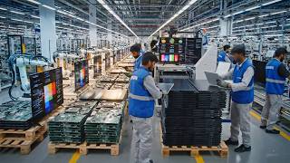 How Smart TVs Are Actually Made: Inside a Modern Tech Factory!