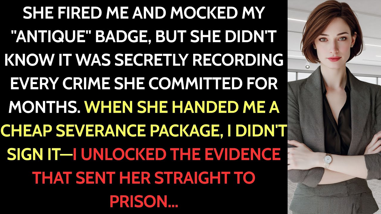 They Fired Me, But My Badge Exposed the CEO ♟️ | Corporate Checkmate