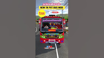 🎀🤩NEW THANGAVILAS TN PVT BUS MOD🔥😎#bussidreviews#shortsfeed #shorts#newmodbussid