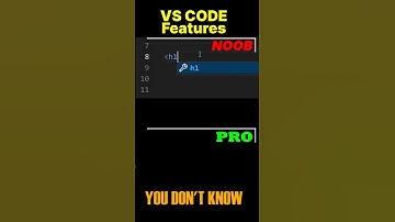 VS CODE Secrets Every Programmer Should Know | Emmet Shortcut Hack 🔥
