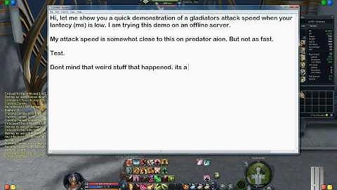 Gladiator Attack Speed