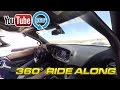 360° Ridealong -  Hellcat Charger 1/2 Mile Race vs BMW M6