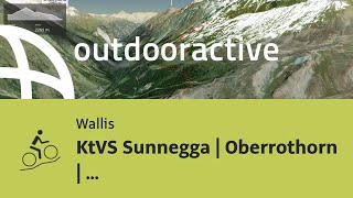 Mountainbike-Tour Im Wallis Ktvs Sunnegga Oberrothorn Findelgletscher Zermatt