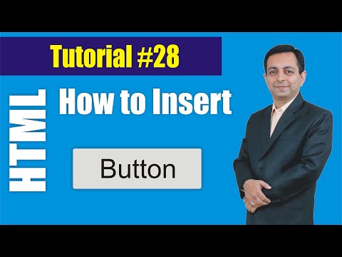 305# How to insert button in HTML (Hindi) || HTML Tutorial 28