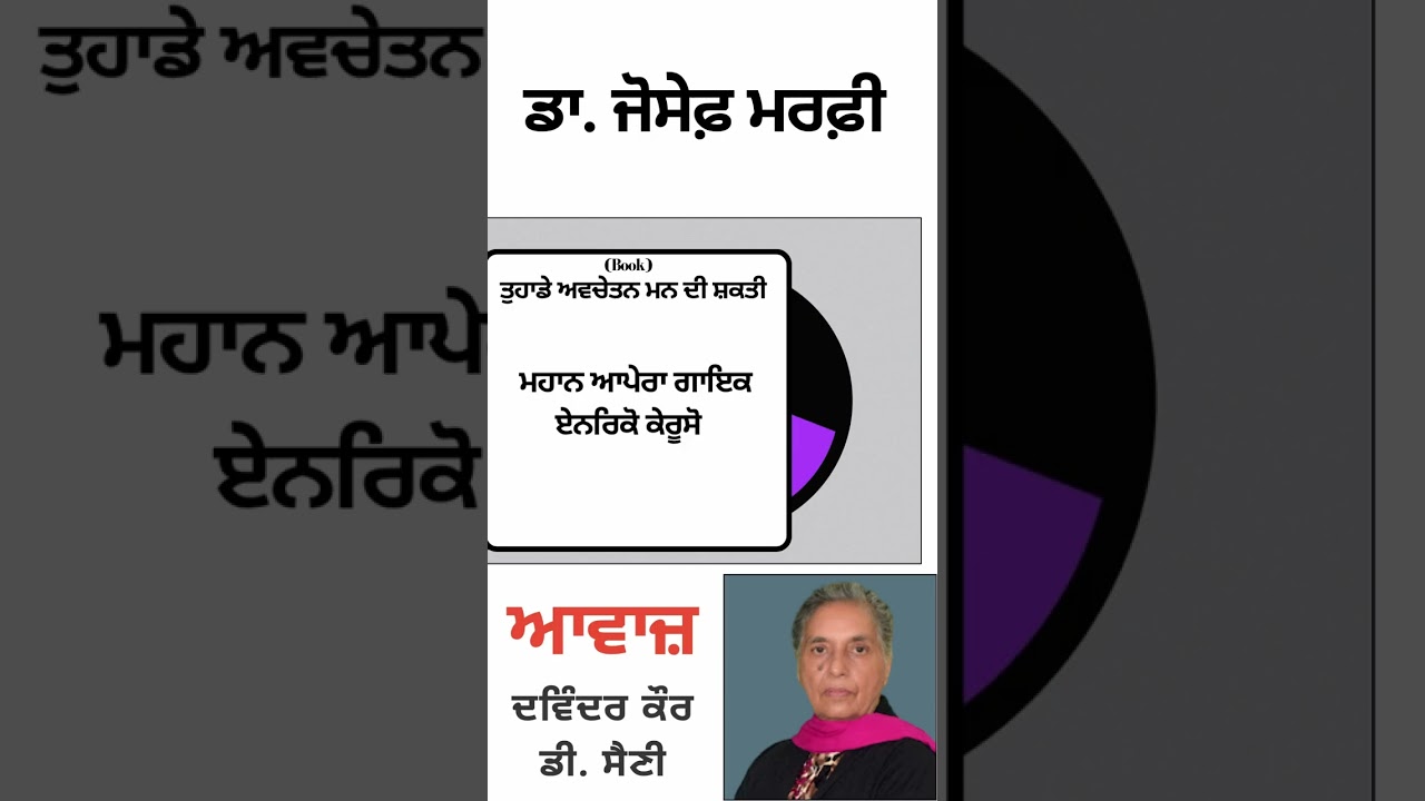 ⁣ਮਹਾਨ ਆਪੇਰਾ ਗਾਇਕ ਏਨਰਿਕੋ ਕੇਰੂਸੋ  || By : ਡਾ.ਜੋਸੇਫ਼ ਮਰਫ਼ੀ