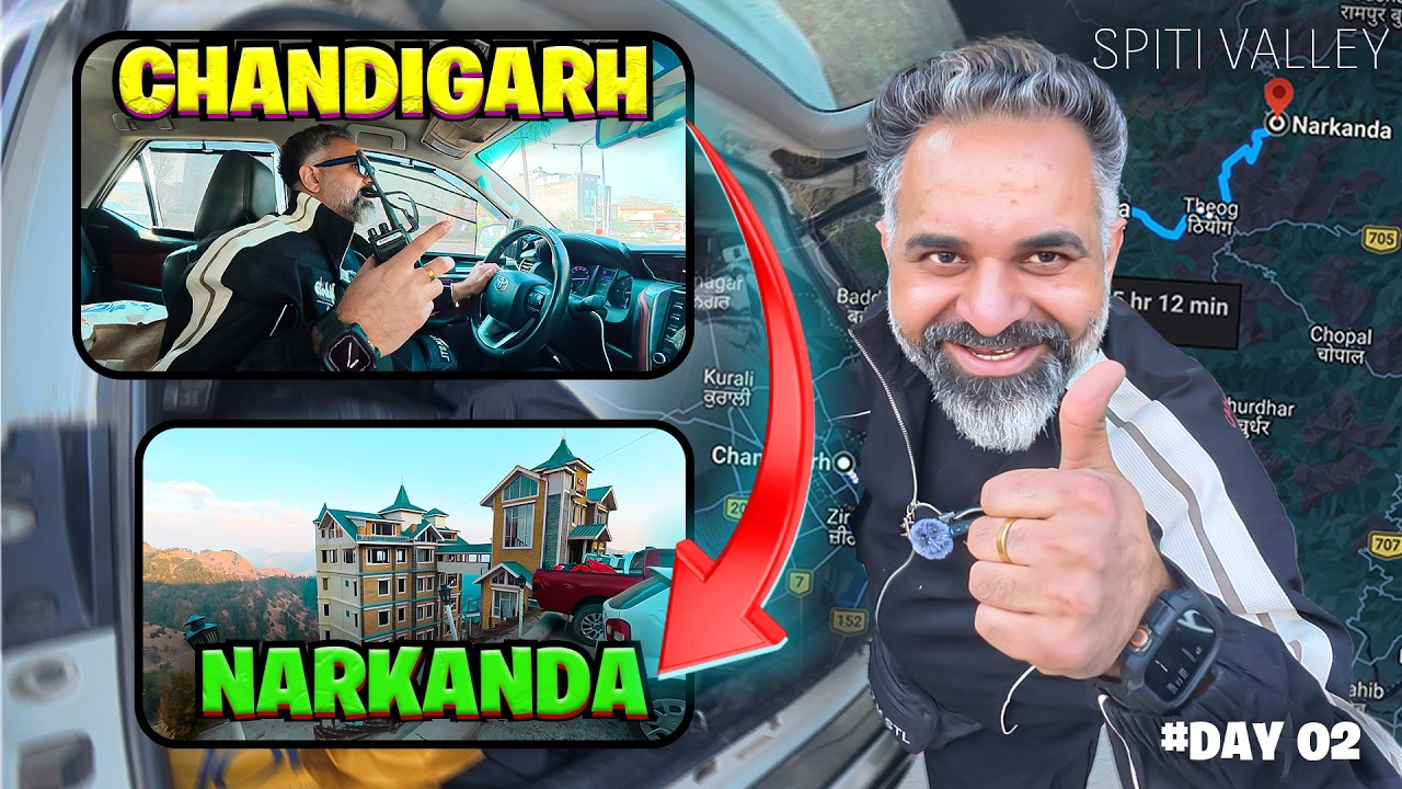 Chandigarh To Narkanda | Spiti Valley |Episode 02